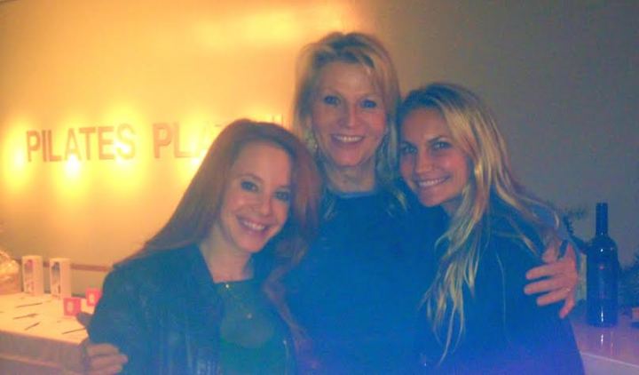 Amy Davidson, Leigh Kilton-Smith, and founder of Pilates Platinum Heather Dorak at "Friends of El Faro" Extravaganza (photo: Rochelle Robinson) 