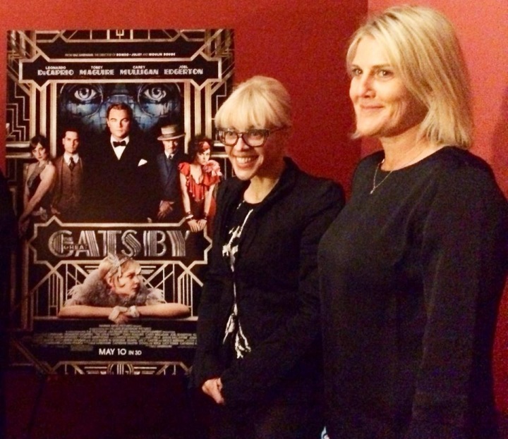 The Great Gatsby's Oscar Nominated Production Designer, Catherine Martin, and Set Decorator, Beverley Dunn, at the Egyptian Theature for The Art of Production Design panel with Art Directors Guild (photo credit: Melissa Curtin) 