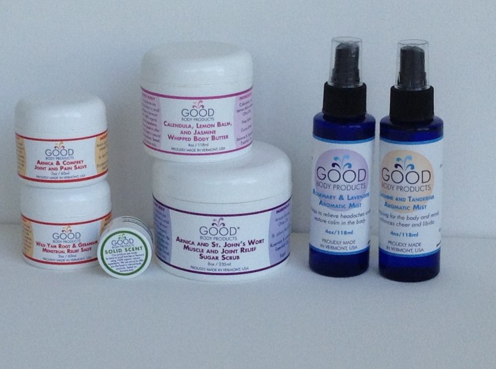 My absolute favorite Good Body Products (photo credit: Rochelle Robinson)