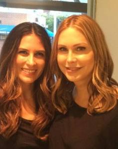 ARCONA's very own Chanel and Allison glowing at their summer soiree, to introduce Advanced A Serum (photo: courtesy of ACRONA)