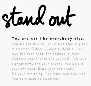 Lucky Brand #StandOut Campaign (photo: courtesy of Lucky Brand)