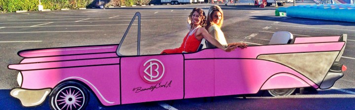 LaLa Ladies, Rochelle Robinson and Melissa Curtin at BeautyCon LA 2014