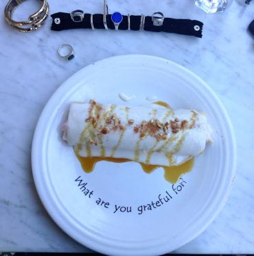 Pieces from the LACAR 2014 Fall/Winter Jewelry Line, "Oculus" at Cafe Gratitude in Venice (photo: Rochelle Robinson)