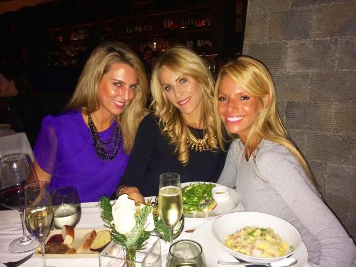 LaLaScoop writer Melissa Curtin, Creator of Rockin Models workout Grace Lazenby, and Bianca Porto Ramalho