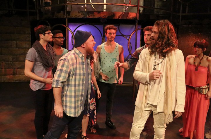 Kevin Corsini, Anthony D. Willis, Jeremy Saje, Graham Kurtz, Blair Grotbeck, Nate Parker and Renee Cohen (Photo credit: Michael Lamont)