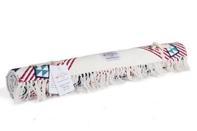 Sit down in style at Coachella with your group yoga travel mat from La Vie Boheme Yoga.