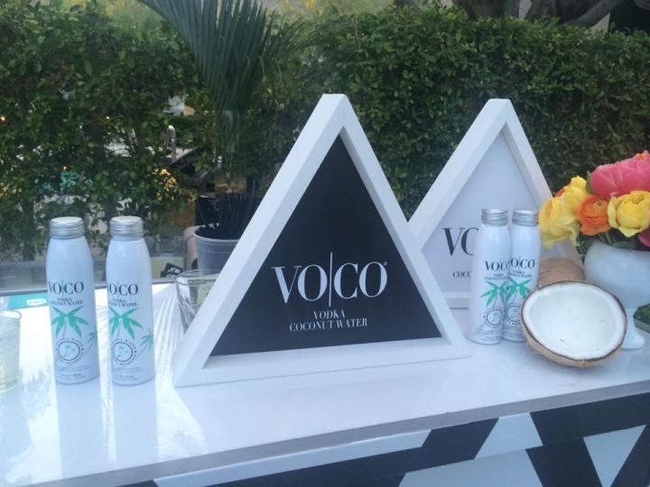 One of the many awesome sponsors at the POPSUGAR weekend party. Supermodel Allesandra Ambrosio is the spokesperson of VOCO. (Photo credit: Melissa Curtin)
