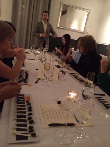 Caviar tasting Petrossian West Hollywood