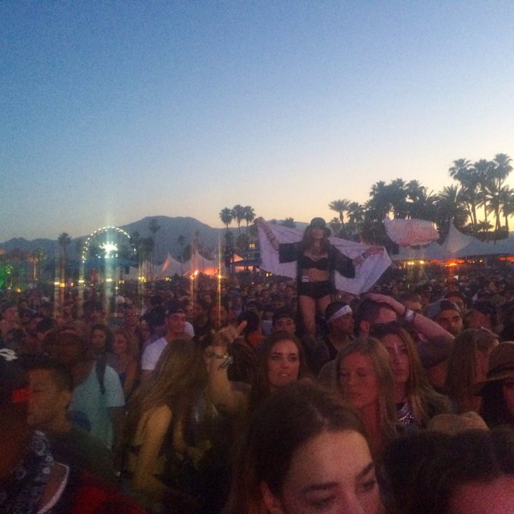 Coachella vibes. Kaskade - ing (Photo credit: Melissa Curtin)