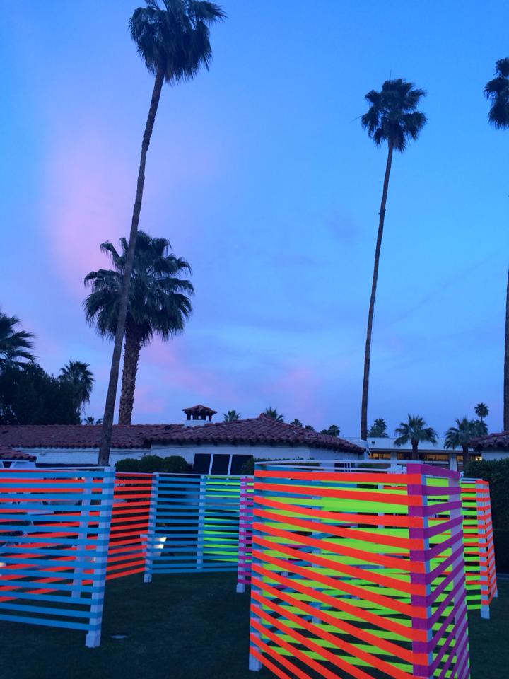 Popsugar bash at the Viceroy Hotel Palm Springs. (Photo credit: Melissa Curtin)