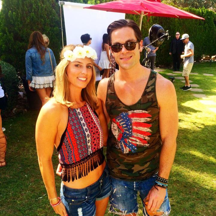 Mia Moretti MAC Cosmetics at the uber gorgeous Palm Springs' Ingleside Inn,