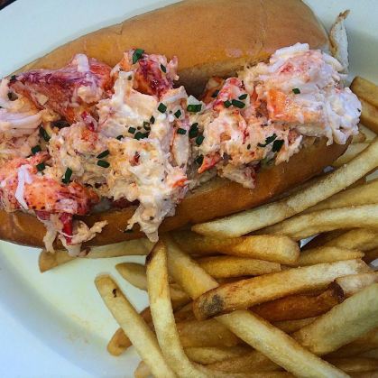 lobster Albright Santa Monica pier