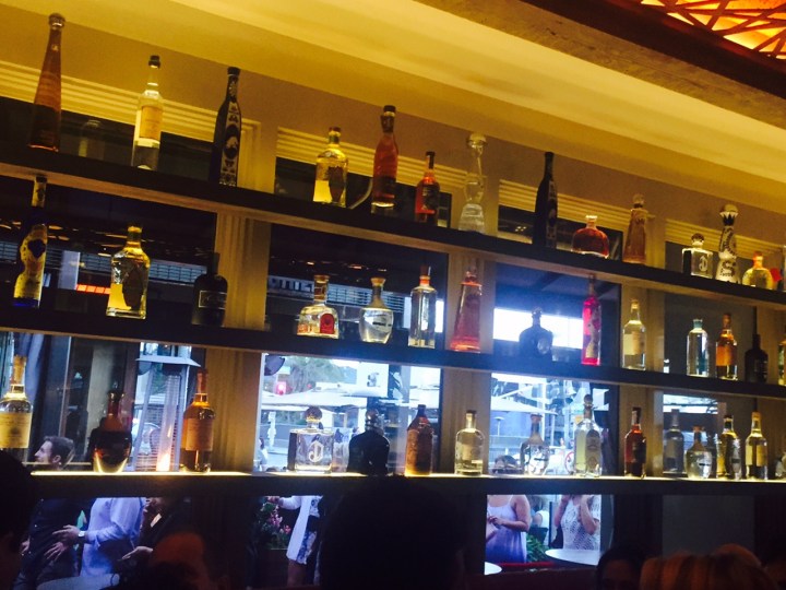 The art of tequila on display (Photo by Scott Bridges)