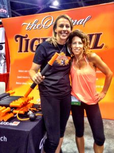 Tiger Tail founder, Spring Faussett, with LaLaScoop co-founder and Andiamo Body owner/trainer, Rochelle Robinson