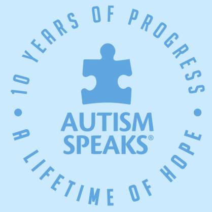 Autism Speaks celebrates a decade of progress and a lifetime of hope (photo: courtesy of Autism Speaks)