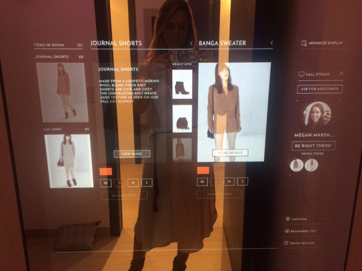 Rebecca Minkoff's new fashion tech store on Melrose.