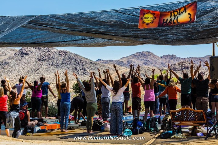 Come out to the 7th Annual Bhakti Fest in Joshua Tree, CA (photo credit: Richard Nesdale / courtesy of Bhakti Fest Facebook)