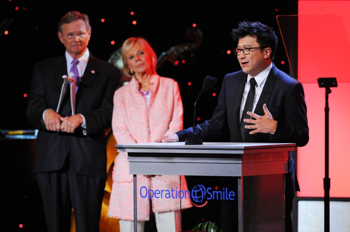 Henry Nguyen honored at the 2015 Operation Smile Gala on October 2, 2015 at The Beverly Wilshire Hotel in Beverly Hills, CA. (Photo by Vince Bucci)