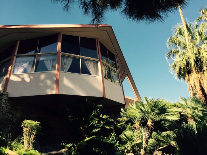 Palm Springs The house where Elvis honeymooned, part of the Modernism tour (photo by Scott Bridges) 