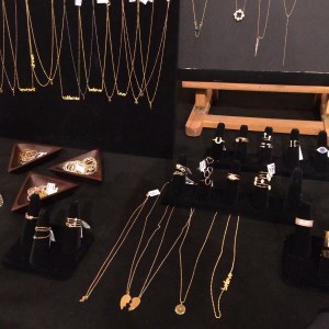 Display of Iconery jewelry at TDR and Revlon's Night of Beauty at Beverly Hills Hotel (photo credit: Rochelle Robinson)