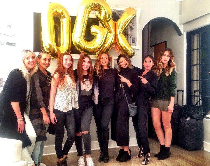 Mane Addicts sytlists at OGX event at 901Too (photo credit: Rochelle Robinson)