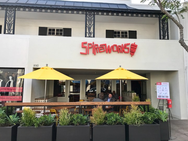 Spire Works in Westwood. (Photo credit: Melissa Curtin) Spire Works in Westwood. (Photo credit: Melissa Curtin)